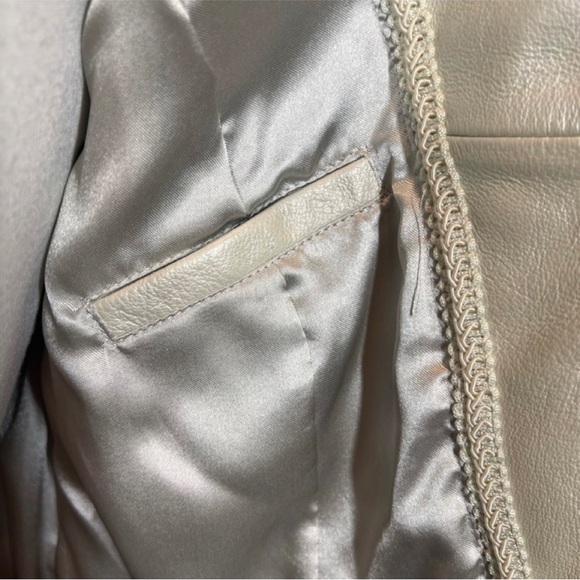 EUC Bradley Bayou Embellished Leather Jacket - Picture 7 of 9